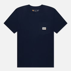 Мужская футболка Timberland WF ROC Pocket, цвет синий