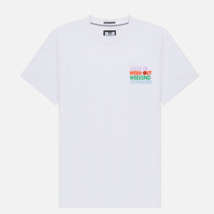 Мужская футболка Weekend Offender Week In Week Out Graphic, цвет белый