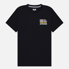 Мужская футболка Weekend Offender Week In Week Out Graphic, цвет чёрный, размер XXL