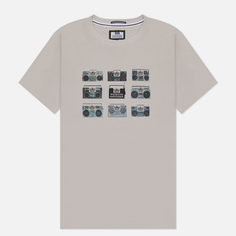 Мужская футболка Weekend Offender Boombox Graphic, цвет бежевый, размер S