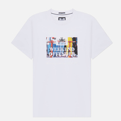 Мужская футболка Weekend Offender Bissel Graphic, цвет белый, размер XXXL