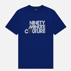 Мужская футболка Peaceful Hooligan Logo 90 Minute Couture, цвет синий, размер M