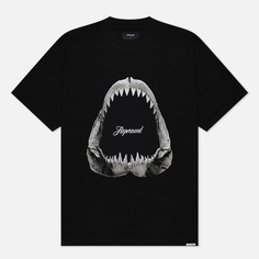 Мужская футболка REPRESENT Shark Jaws, цвет чёрный, размер XL
