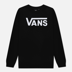 Женская толстовка Vans Classic V Crew, цвет чёрный, размер S