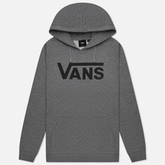 Женская толстовка Vans Classic V II Hoodie, цвет серый, размер S