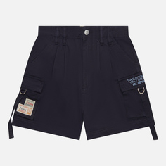 Женские шорты Evisu Evisu Printed Cargo, цвет синий