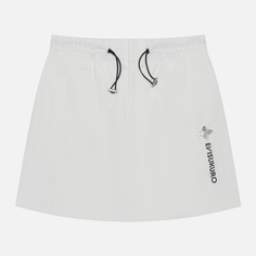 Женские шорты Evisu Evisukuro Printed Layered, цвет белый
