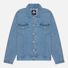 Мужская джинсовая куртка Edwin Garland Cotton Hemp Denim 14 Oz, цвет голубой, размер S