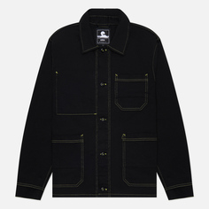 Мужская джинсовая куртка Edwin Unity Work Comfort Stay Black Denim 12.23 Oz, цвет чёрный