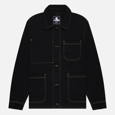 Мужская джинсовая куртка Edwin Unity Work Comfort Stay Black Denim 12.23 Oz, цвет чёрный, размер M