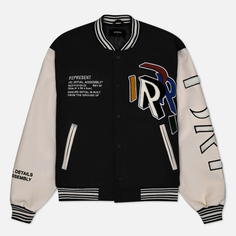 Мужская куртка бомбер REPRESENT Initial Varsity, цвет чёрный