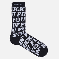 Носки RIPNDIP Fuckin Fuck, цвет чёрный