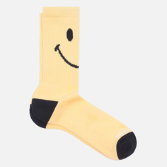 Носки MARKET Smiley Oversized, цвет жёлтый, размер 40-46 EU