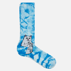 Носки RIPNDIP Lord Nermal, цвет голубой, размер 40-46 EU