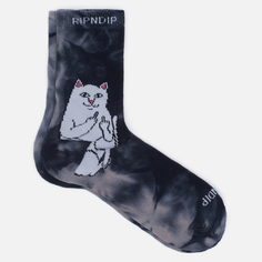 Носки RIPNDIP Lord Nermal Mid, цвет чёрный