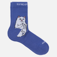 Носки RIPNDIP Lord Nermal Mid, цвет фиолетовый