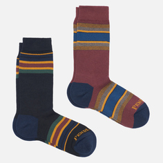 Комплект носков Pendleton Yakima Camp Stripe 2-Pack, цвет комбинированный