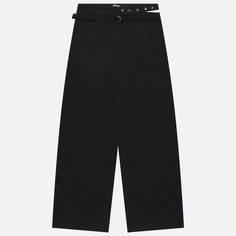 Женские брюки Evisu Evisukuro Cut Out Waist Straight Cut, цвет чёрный, размер 24