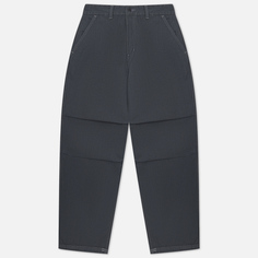 Мужские брюки FrizmWORKS Slub Cotton Two Tuck, цвет серый