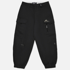 Мужские брюки Evisu Evisukuro Panelling Cargo Jogger, цвет серый