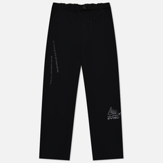 Мужские брюки Evisu Evisukuro Technical Trails, цвет чёрный, размер M