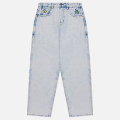 Мужские джинсы Butter Goods x The Smurfs Harmony Denim, цвет голубой