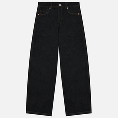 Мужские джинсы Uniform Bridge 23SS Buckle Back Denim, цвет синий