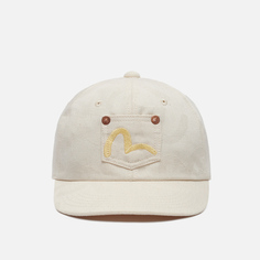 Кепка Evisu Maru Seagull Pocket, цвет бежевый
