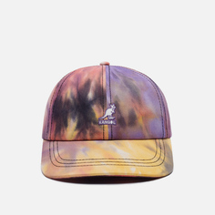 Кепка Kangol Tie Dye Baseball, цвет фиолетовый