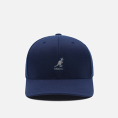 Кепка Kangol Wool Flexfit Baseball, цвет синий, размер S-M