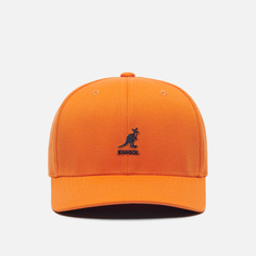 Кепка Kangol Wool Flexfit Baseball, цвет оранжевый