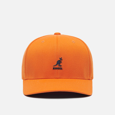 Кепка Kangol Wool Flexfit Baseball, цвет оранжевый, размер L-XL