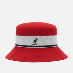 Панама Kangol Bermuda Stripe, цвет красный
