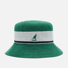 Панама Kangol Bermuda Stripe, цвет зелёный