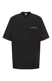 Хлопковая футболка VETEMENTS