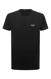 Хлопковая футболка Balmain