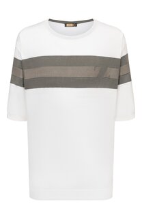 Джемпер из шелка и хлопка Zilli