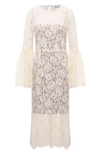 Платье из хлопка и вискозы self-portrait