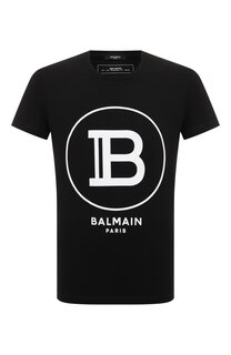 Хлопковая футболка Balmain
