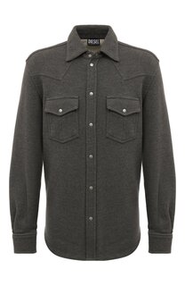 Хлопковая рубашка Diesel