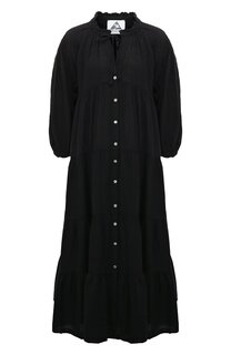 Платье из хлопка и льна PEARL&CAVIAR
