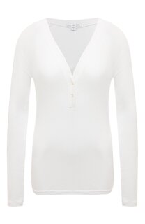 Лонгслив из хлопка и шерсти James Perse