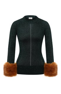 Пуловер из вискозы Saint Laurent