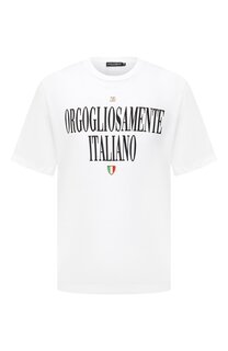 Хлопковая футболка Dolce & Gabbana