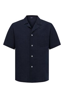 Рубашка изо льна и хлопка Alessandro Gherardi