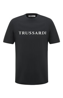Хлопковая футболка Trussardi