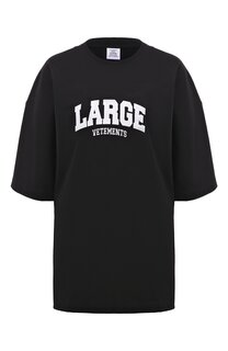 Хлопковая футболка VETEMENTS
