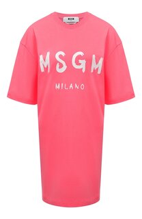 Хлопковая футболка MSGM
