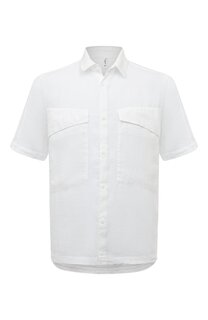 Рубашка изо льна и хлопка Transit