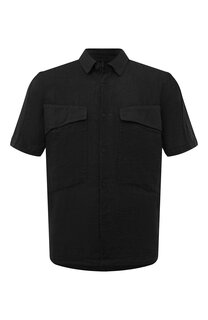 Рубашка изо льна и хлопка Transit